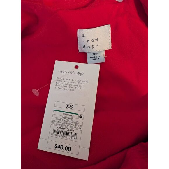 Women's Ruffle Wrap Dress - A New Day - Size XS - Picture 6 of 7